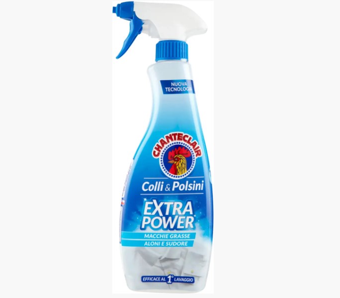 Засіб для виведення плям Chante Clair 500мл спрей для комірів та манжетів 500мл Італіяи манжет 